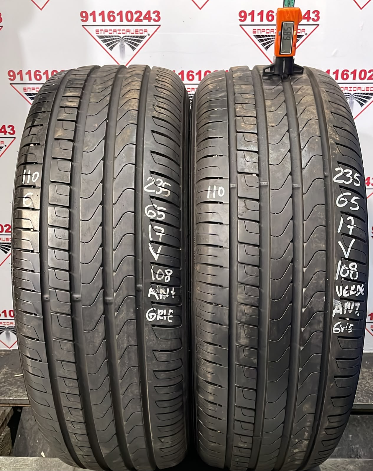 PIRELLI SCORPION VERDE USADO ECONOMICO  235/65 R17 108 V